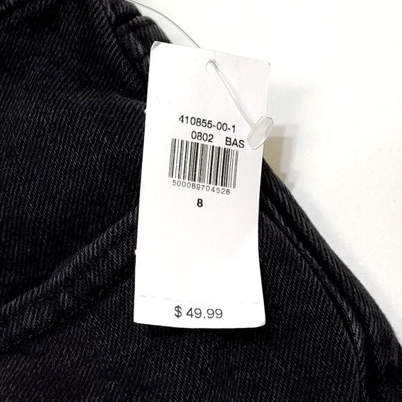 Old Navy High-Rise O.G. Straight Cut-Off Ankle Jean Secret-Smooth Pockets Size 8 - Picture 10 of 10